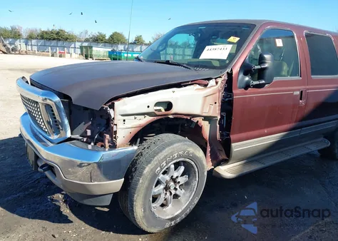 2000 Ford Excursion Limited z USA, uszkodzony, nr VIN 1FMNU42S3YEE54656